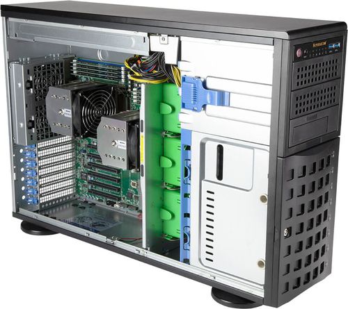 Station de travail serveur - SYS-740A-T - SUPERMICRO - GPU / tour / rackable