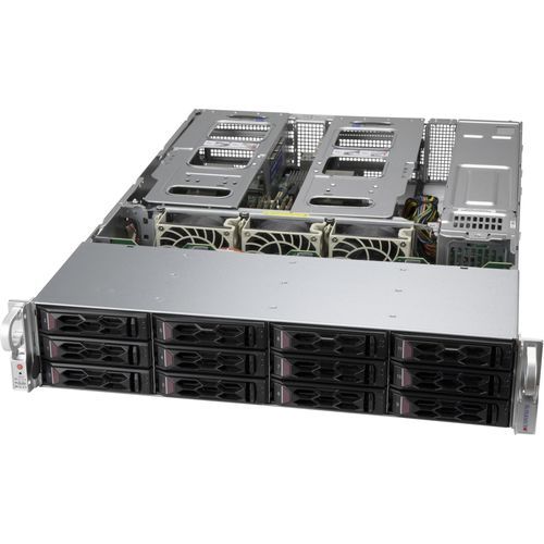 Châssis rackable - LA26AC12-R1K23AW - SUPERMICRO - 2U / de fond de panier / haute performance