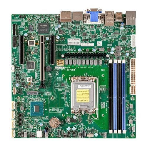 Carte mère micro-ATX - X13SAZ-F - SUPERMICRO - Intel® Celeron® / Intel® Core i3 / Intel® Core i5