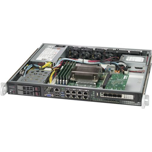 Châssis rackable - 513BTQC-350B - SUPERMICRO - 1U / de fond de panier / à 2 baies de disques