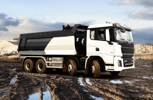 Benne de camion en acier - RN Auto Industry - à 4 essieux