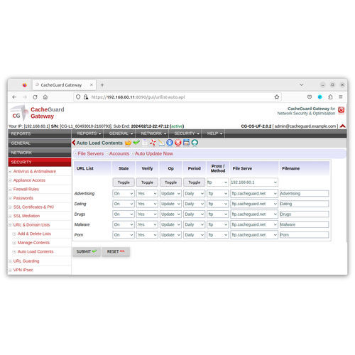 Système d'exploitation - CacheGuard-OS - CacheGuard Technologies