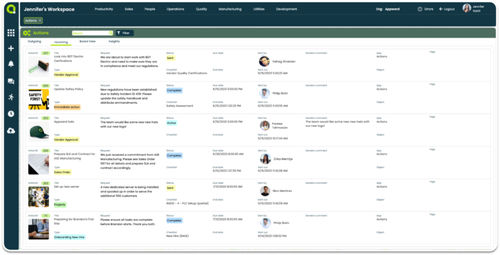 Logiciel de gestion - Appward - de supervision / de qualité / temps réel