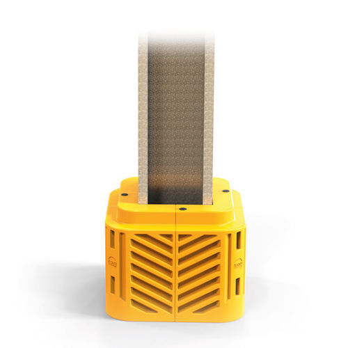 Protection de piliers carrée - FlexiShield™ - A-SAFE Inc - modulaire / en polymère