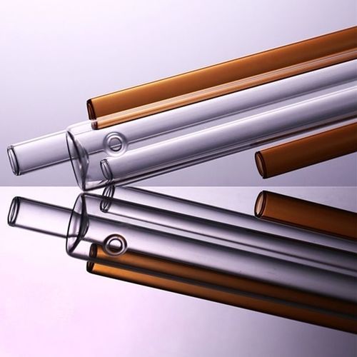 Tube en verre borosilicaté - Canzhou Four-star Glass Co., Ltd. - pour produits chimiques / verre ambré / verre blanc