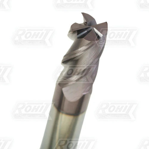 Fraise en bout - EM-5/8" - Turner Workholding, LLC - monobloc / à revêtement en TiAlN / à 4 dents