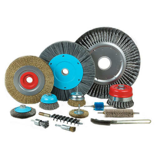 Brosse circulaire torsadée - EANG LIAN CORPORATION - de nettoyage de soudure / d'ébavurage / pour meulage