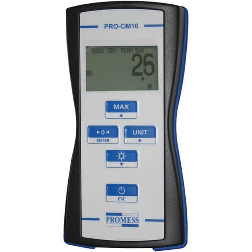 Couplemètre portable - PRO-CM16 - Promess, Inc. - d'étalonnage / électronique / numérique