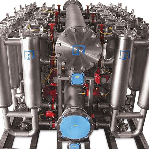 Groupe de filtration de pression - Rosedale Products Inc. - pour liquides / automatique / autonettoyant
