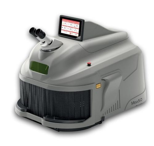 Machine de soudage laser Nd-YAG - MEGA 5.0 - Elettrolaser S.r.l. - manuelle / benchtop / pour l'or