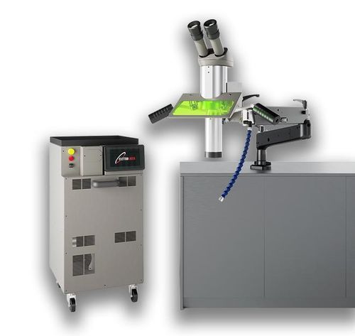 Machine de soudage laser Nd-YAG - COMBO 200 - Elettrolaser S.r.l. - automatique / à roulettes / avec chariot