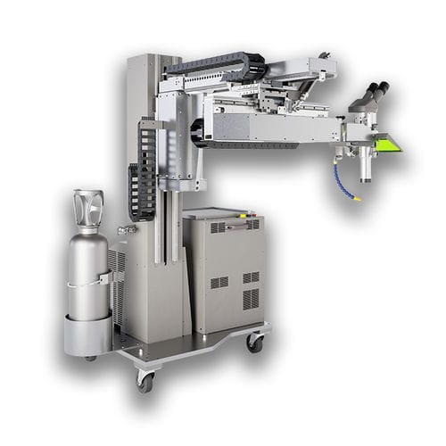 Machine de soudage laser Nd-YAG - DL 200 - Elettrolaser S.r.l. - par impulsions électriques / manuelle / sur pieds