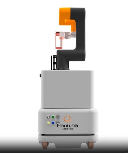 AMR de manutention - HANWHA ROBOTICS Co.,LTD - alimenté par batterie / collaboratif