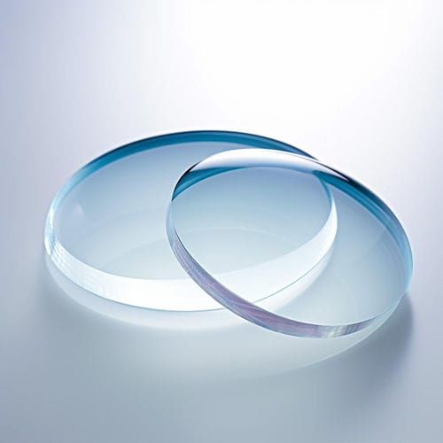Lentille LED Plan-convexe En Verre 100mm - Pour Projecteur, Phare Voiture, DIY - Angle 60°