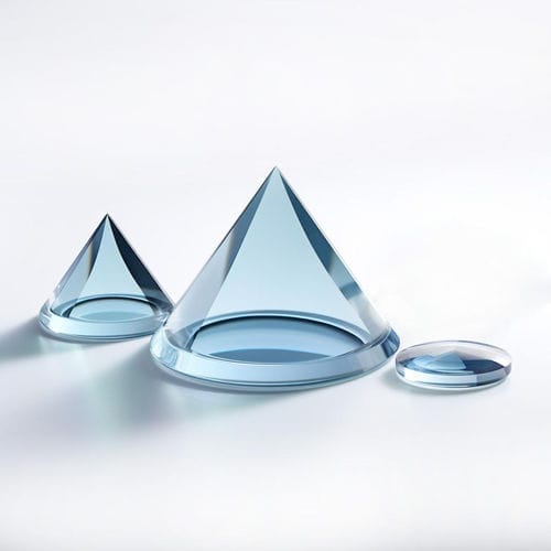 Lentille axicon - Alien Photonics - conique / en silice fondue / UV