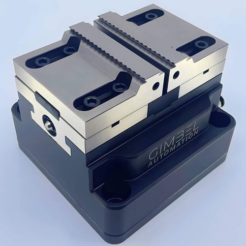 Étau de machine - Gimbel Automation - pneumatique / auto-centrant