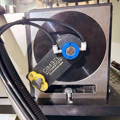 Raccord tournant pour air - Gimbel Automation - à passage multiple