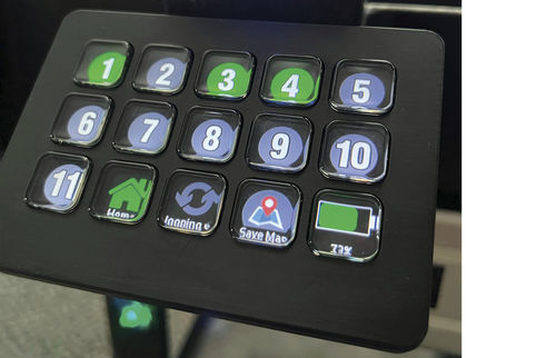 Clavier encastrable - EZ-Go Navigation™ - MuL Technologies - à touches mécaniques / pour l'industrie / programmable