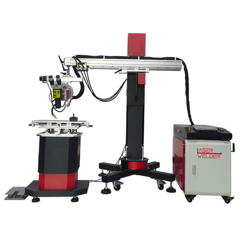 Machine de soudage laser à fibre - G4-1500WMR - Laser Welder - semi-automatique / à roulettes / à intégrer