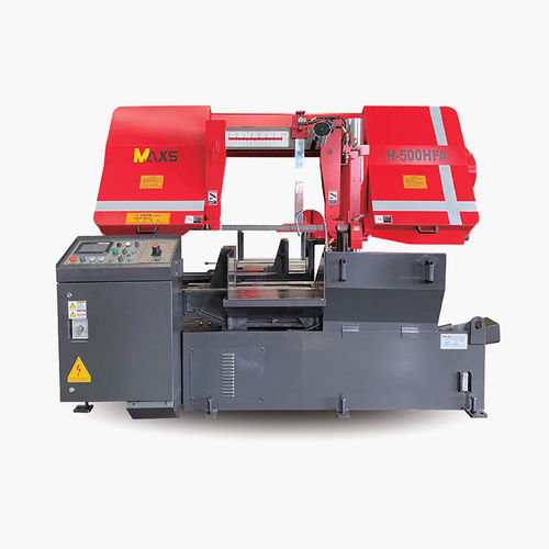 Machine à scier à ruban - H-HFA series - WOOYOUNG - pour métaux / pour barres en fer / automatique