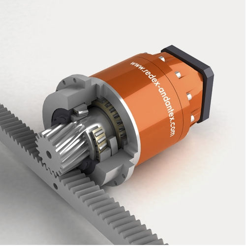 Réducteur pour entraînement pignon-crémaillère - KRP series - Redex USA - planétaire / coaxial / orthogonal