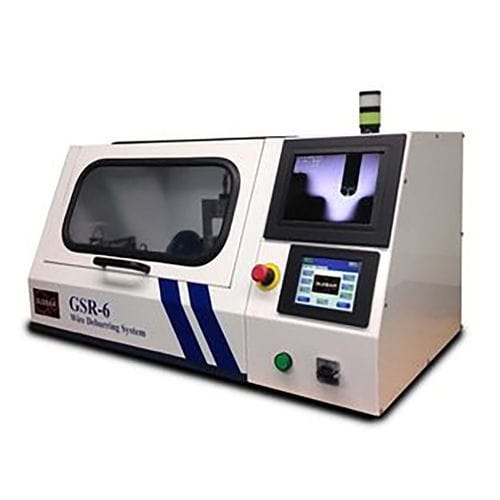 Ébavureuse automatisée - GSR-6 - MMT - de pièces métalliques / pour profilés / compacte