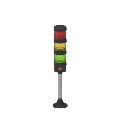 Colonne lumineuse à LED - SL60 series - Stack-Light.com LLC - à éclat / à 3 couleurs / à 4 couleurs