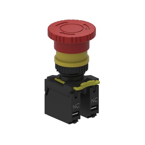Bouton poussoir d'arrêt d'urgence -  CB-ES - Stack-Light.com LLC - de commande / sur mesure