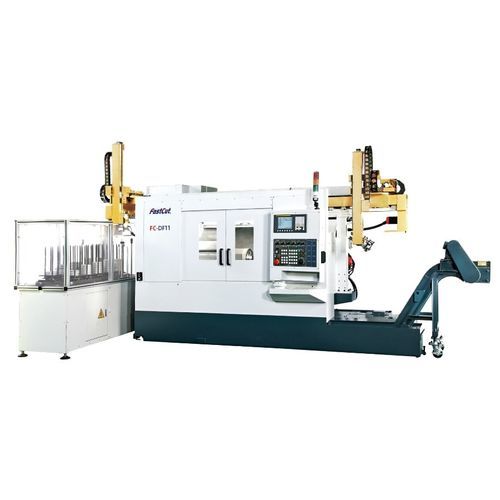 Tour pour usinage d'arbres et de pièces arbrées - DF11 - FastCut - CNC / horizontal / 8 axes