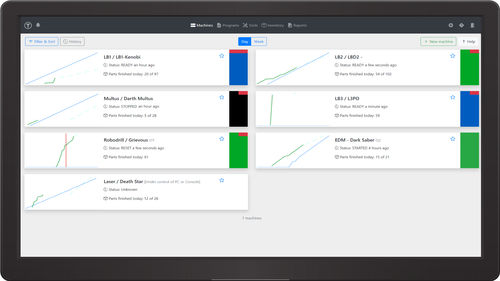 Logiciel de gestion - OnTakt - Wolfram Manufacturing Technologies - de supervision / de gestion de production / temps réel