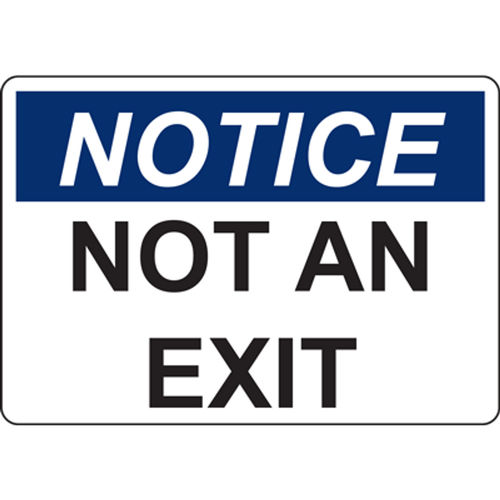 Panneau de signalisation - 4063-LABEL - Graphic Products