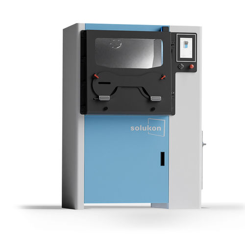 Système de dépoudrage automatisé - SFM‑AT350/-E - Solukon - sous gaz inerte / de poudre métallique