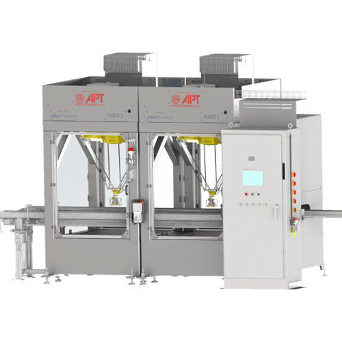 Machine d'emballage avec convoyeur - APT-PAK - APT Manufacturing Solutions - robotisée / pour pochette à fermeture éclair / à grande vitesse