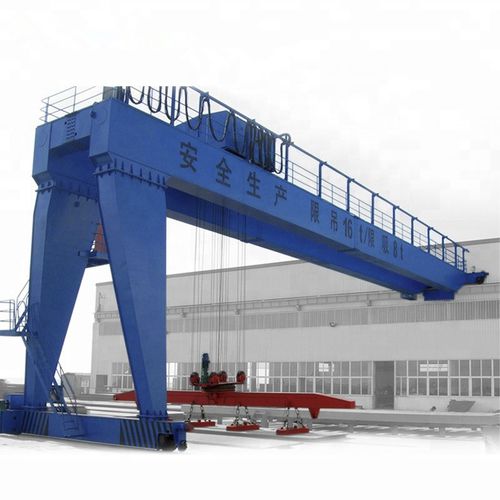 Semi-portique stationnaire - HUAGONG INDUSTRY GROUP - pour container / pour les travaux de génie civil / bipoutre