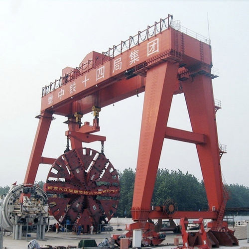Portique pour container - HUAGONG INDUSTRY GROUP - pour applications marines / bipoutre / pour fortes charges