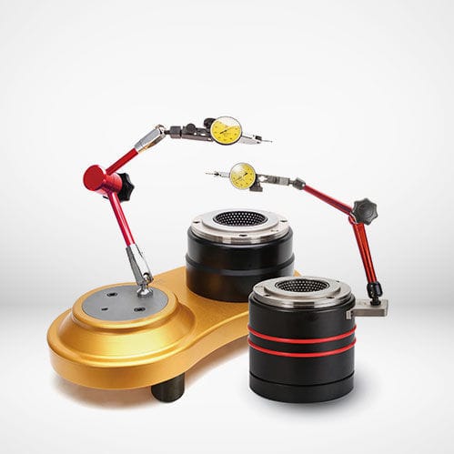 Machine d'essai de concentricité - ROT - DINE - manuelle / pour pièces / pivotante