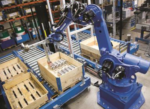 Équipement de manutention automatique - JR Automation - A Hitachi Group Company - intégré