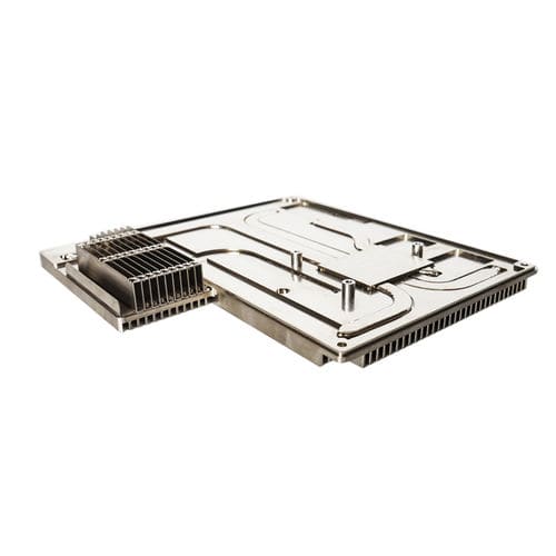 Dissipateur thermique en aluminium - KIMSEN INDUSTRIAL CORPORATION - avec caloduc / pour électronique