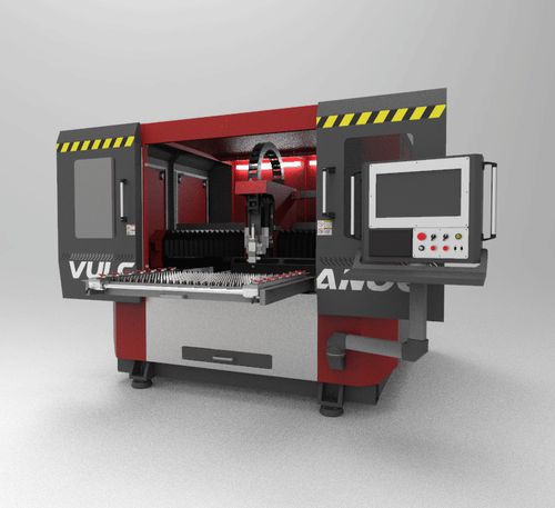 Machine de découpe laser à fibre - VULCAN 9060 - RMTECH INC. - pour métal / d'échantillons / à commande numérique