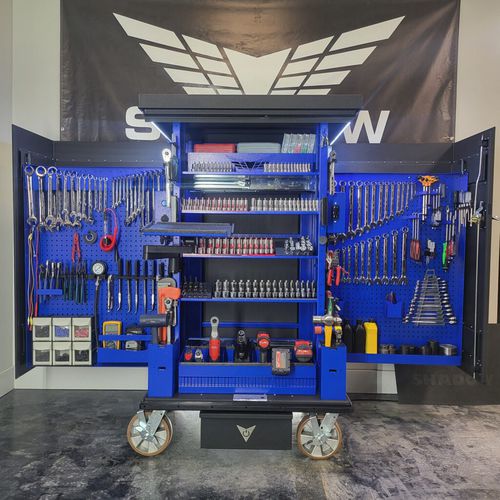 Armoire à outils - TSS 5.2 - Shadow Tool Company - à roulettes / à étagères / double porte