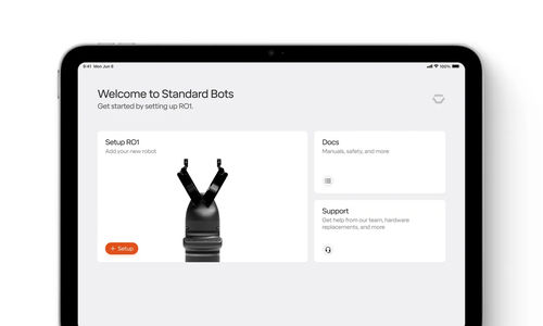 Logiciel de programmation de robots - Standard Bots - pour la robotique