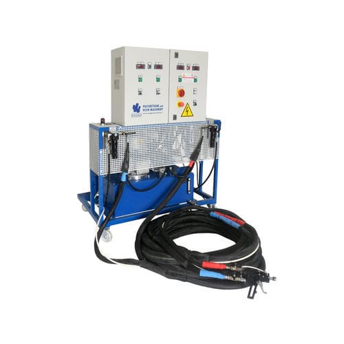 Machine de dosage de résines bi-composants - MS series  - MAGMA MACCHINE SRL - avec pompe volumétrique / haute précision / pneumatique