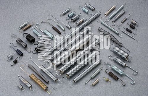 Ressort de traction - MOLLIFICIO PAVANO SPA - à fil / en métal / pour composants mécaniques