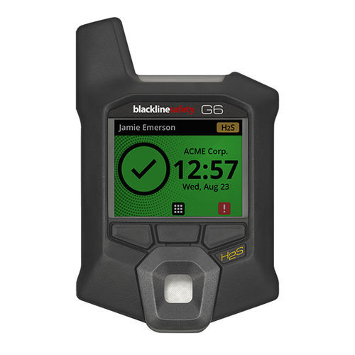 Détecteur monogaz - G6 - Blackline Safety Europe SAS - de monoxyde de carbone / d'oxygène / de sulfure d'hydrogène