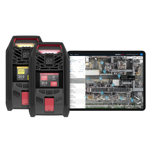 Détecteur de gaz combustible - G7 EXO - Blackline Safety Europe SAS - de personnes / de surveillance / portable