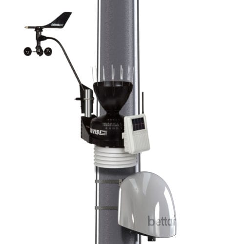 Capteur de qualité d'air avec station météo - DNOTA - d'extérieur / CO2 / VOC