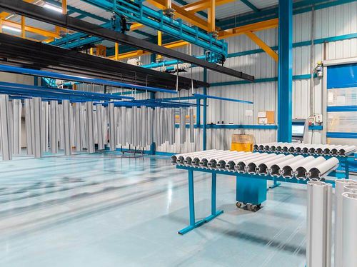 Thermolaquage de l'aluminium - Erdoganlar Advanced Aluminium Solutions - pour applications industrielles