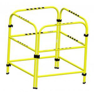 Barrière antichute - IN-2101 - GLOBESTOCK Safety - portable / en métal / de filière