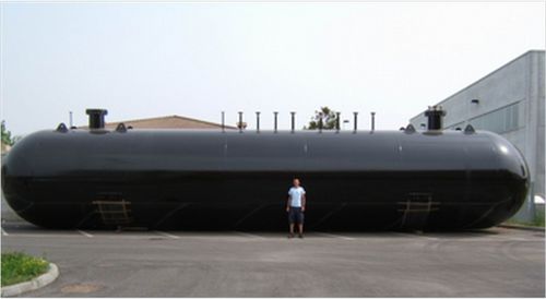 Cuve de stockage - LPG  - fiore technologies - de sablage / pour le sol / cylindrique