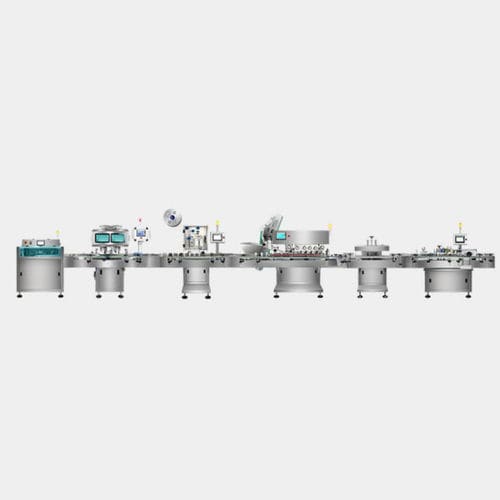 Compteuse et remplisseuse de comprimés - RQ-DSL-16C - Guangdong Rich Packing Machinery Co., Ltd. - de gélule / de flacons / pour bouteilles en plastiques